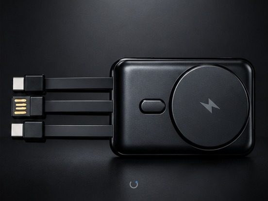 MagCharge with USB-C, USB-A and Lightning cables